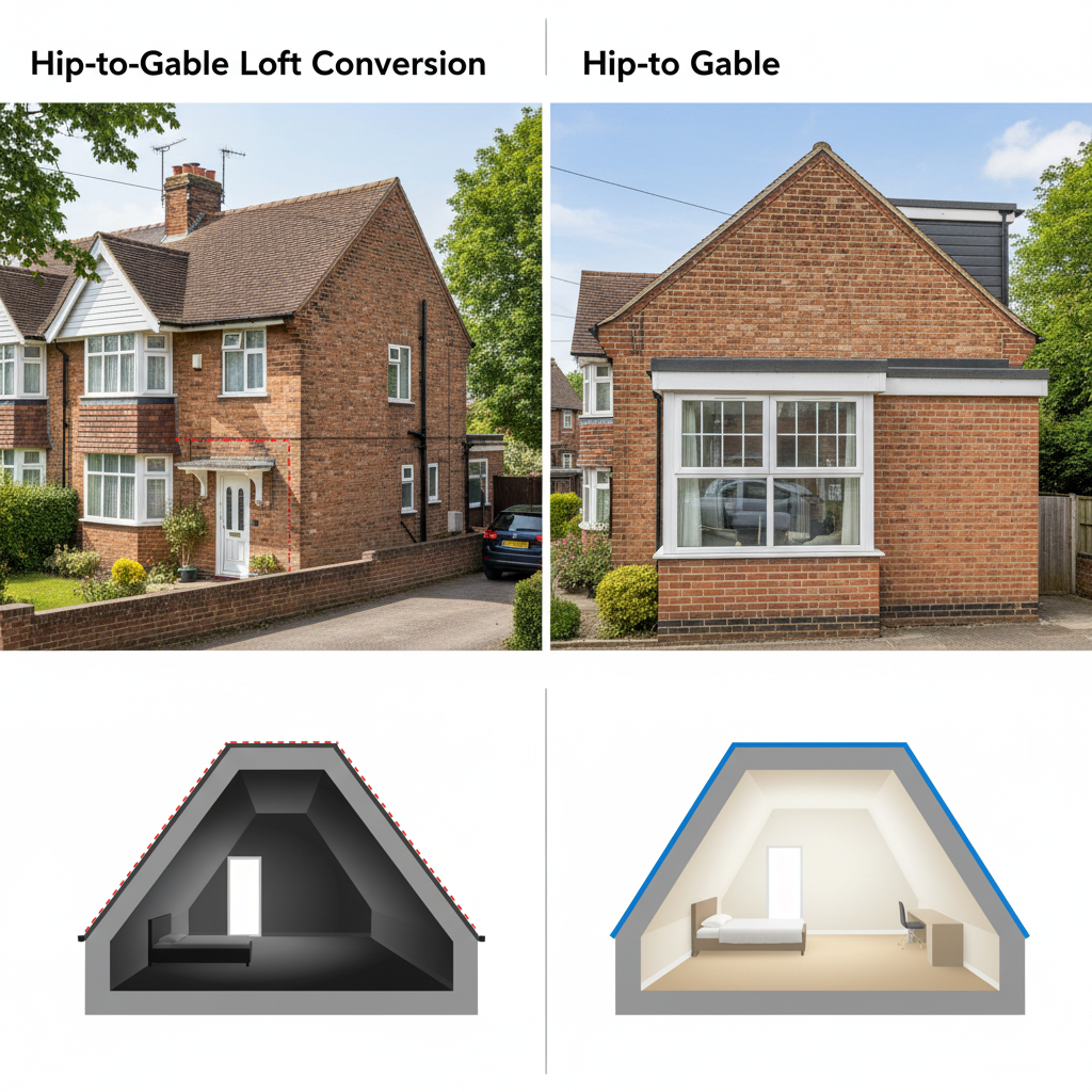 Hip-to-Gable Loft Conversions